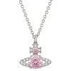 Vivienne Westwood Ismene Silver Cubic Zirconia Pendant