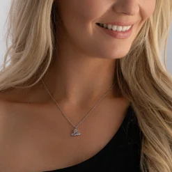 Vivienne Westwood Ismene Silver Cubic Zirconia Pendant