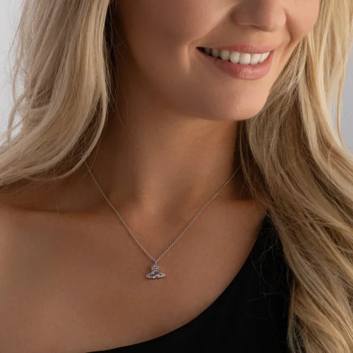 Vivienne Westwood Ismene Silver Cubic Zirconia Pendant