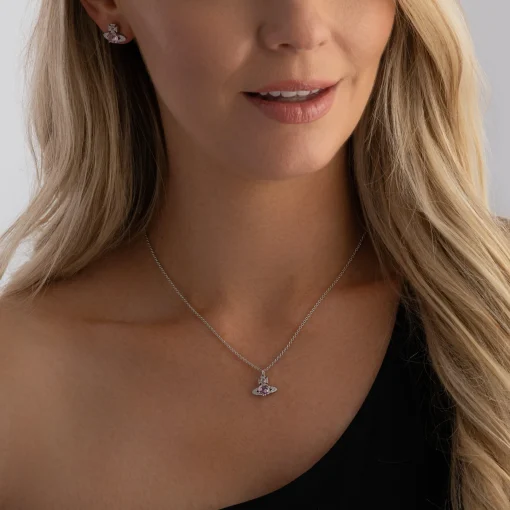 Vivienne Westwood Ismene Silver Cubic Zirconia Pendant