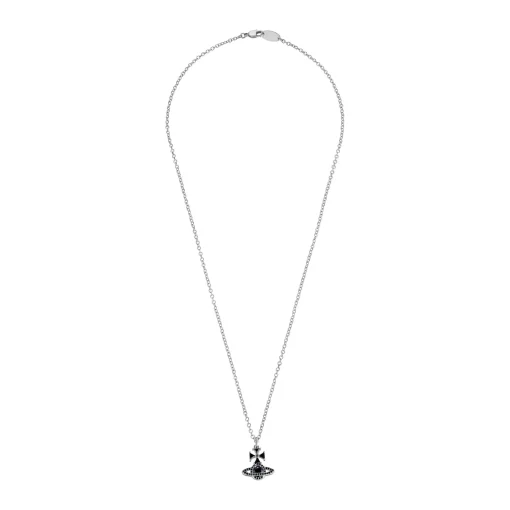 Vivienne Westwood Mila Black Cubic Zirconia Men’s Pendant