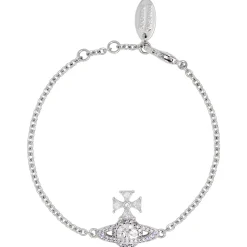 Vivienne Westwood Mila Silver Cubic Zirconia Bracelet