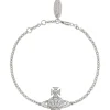 Vivienne Westwood Natalina Silver Crystal Bracelet
