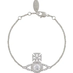 Vivienne Westwood Norabelle Silver Crystal Bracelet