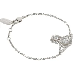 Vivienne Westwood Norabelle Silver Crystal Bracelet