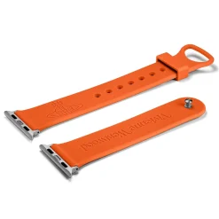 Vivienne Westwood Orange Silicone Apple Watch Strap