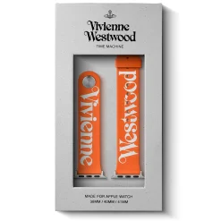 Vivienne Westwood Orange Silicone Apple Watch Strap