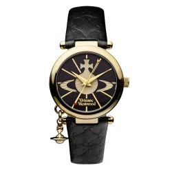 Vivienne Westwood Orb II 32mm Yellow Gold Tone Ladies Watch