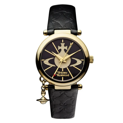 Vivienne Westwood Orb II 32mm Yellow Gold Tone Ladies Watch