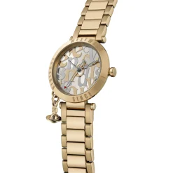 Vivienne Westwood Orb Logomania 32mm Yellow Gold Tone Ladies Watch