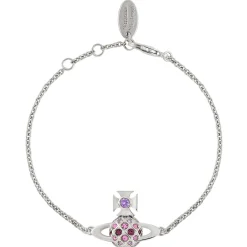 Vivienne Westwood Silver Crystal Bracelet