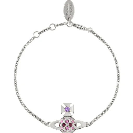 Vivienne Westwood Silver Crystal Bracelet