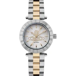 Vivienne Westwood Westbourne 36mm Stainless Steel and Yellow Gold Tone Ladies Watch