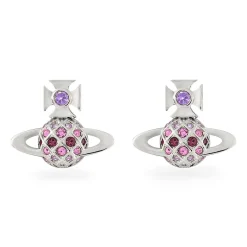 Vivienne Westwood Willa Cubic Zirconia Stud Earrings