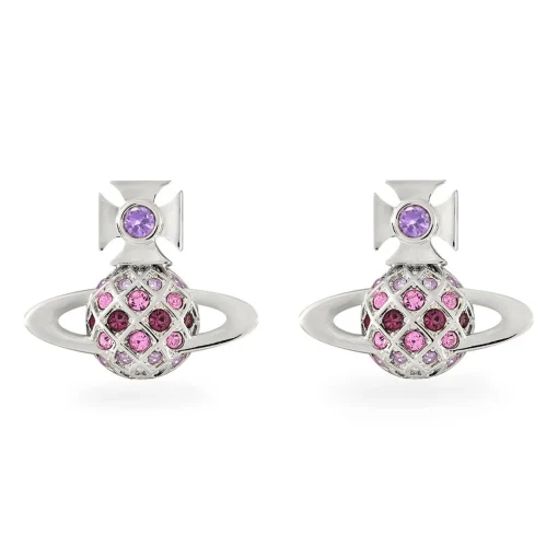 Vivienne Westwood Willa Cubic Zirconia Stud Earrings