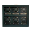 WOLF British Racing Green 6 Piece Watch Winder