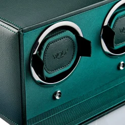 WOLF Cub Green Two Piece Watch Winder