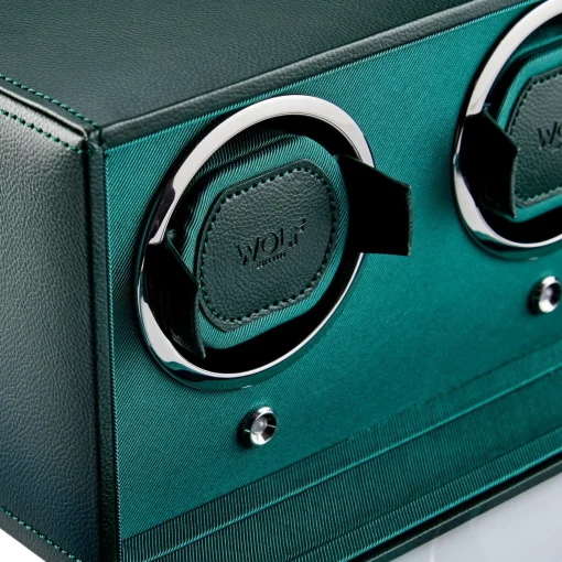 WOLF Cub Green Two Piece Watch Winder
