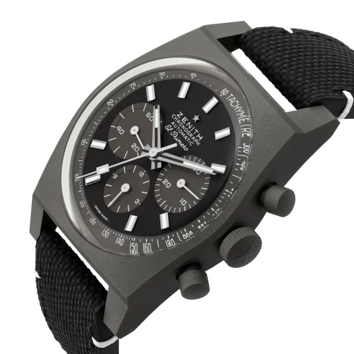 ZENITH Chronomaster Revival Shadow 37mm Titanium Automatic Watch